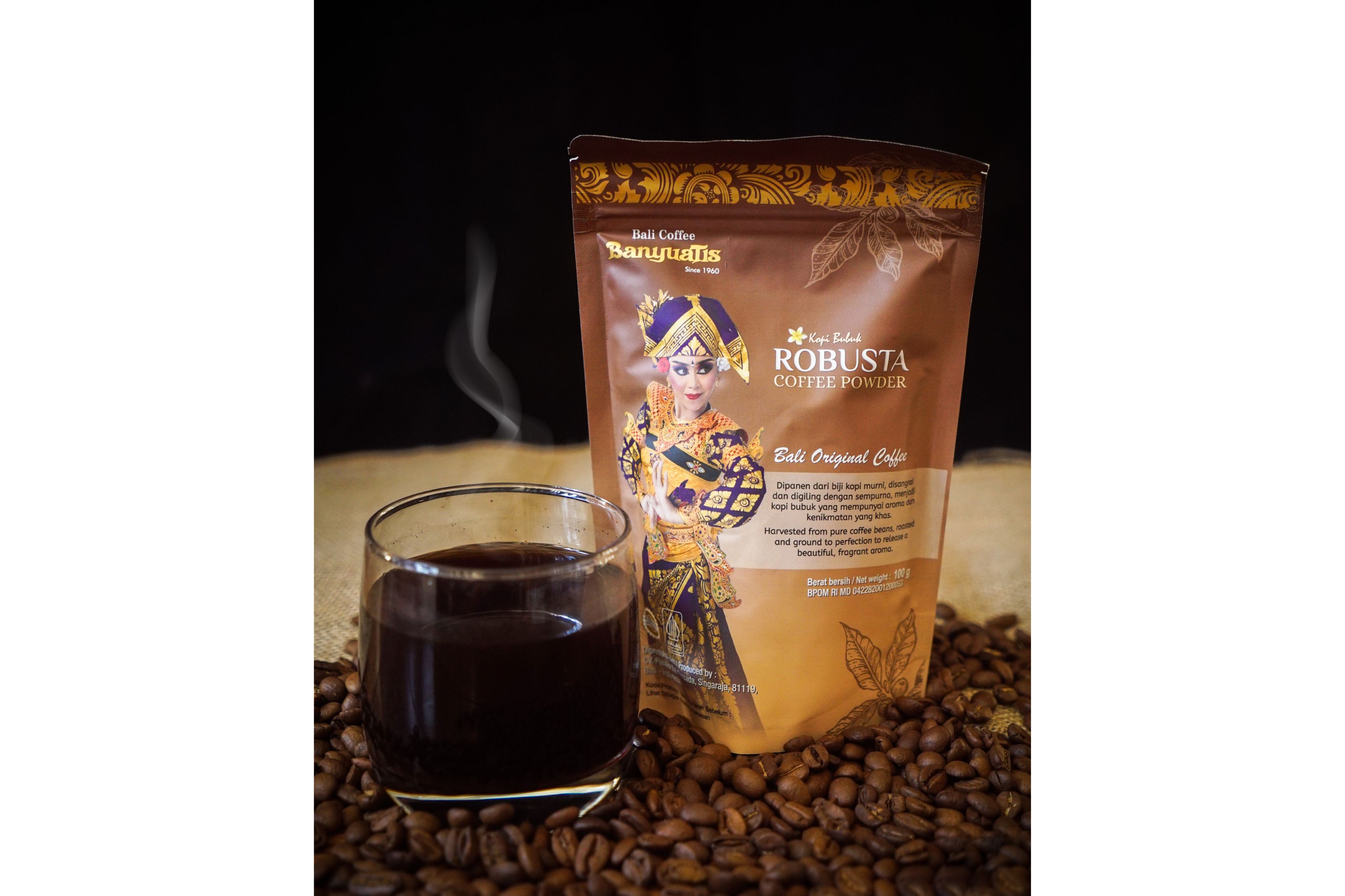 Banyuatis Robusta Foil Coffee Powder