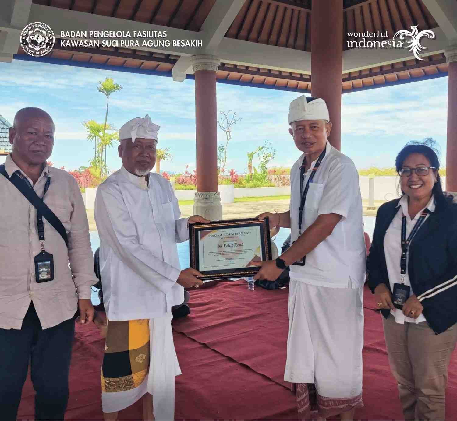 The 12th Temu Wirasa of FKSPA Besakih Management Board in Bali